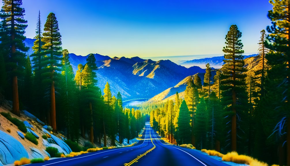 breathtaking mountain scenic route