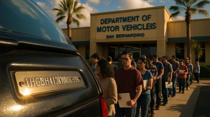 california dmv vin regulations