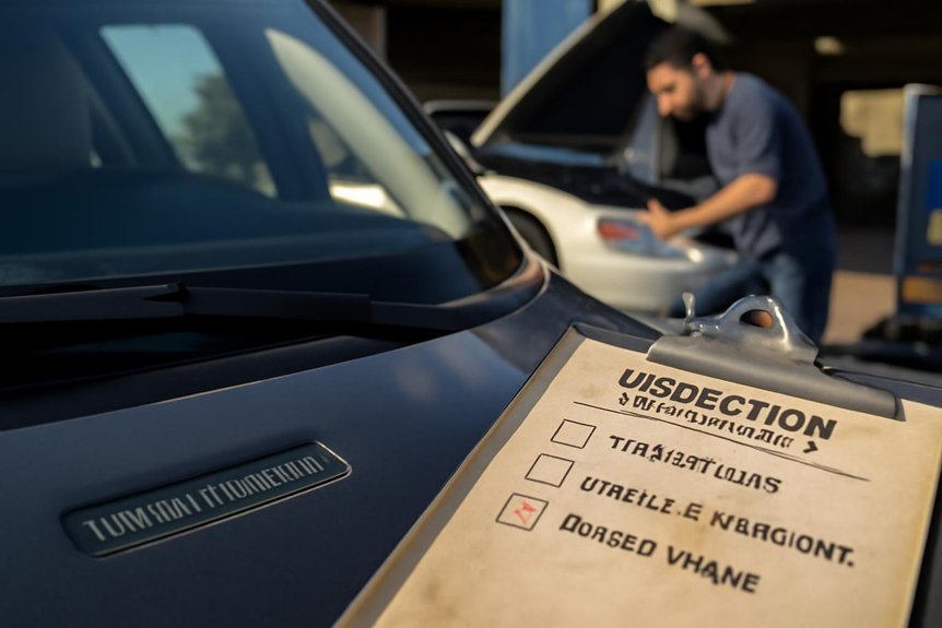 common vin inspection failures