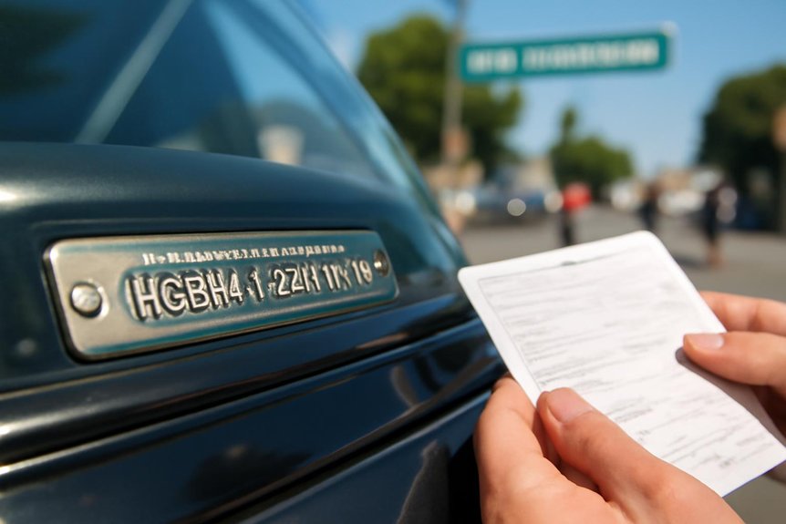 critical vehicle identification importance