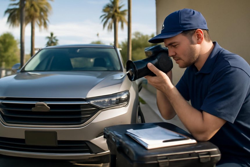 mobile vehicle identification verification