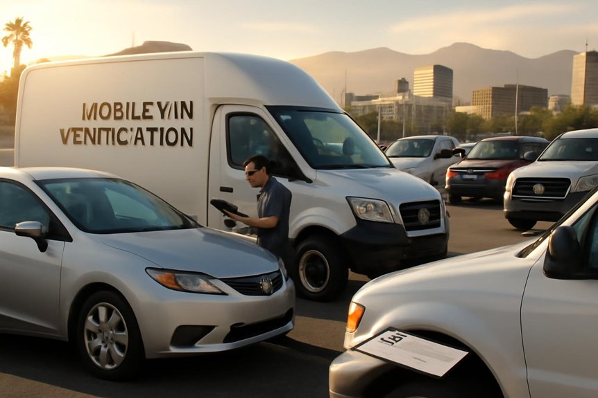 mobile vin verification services