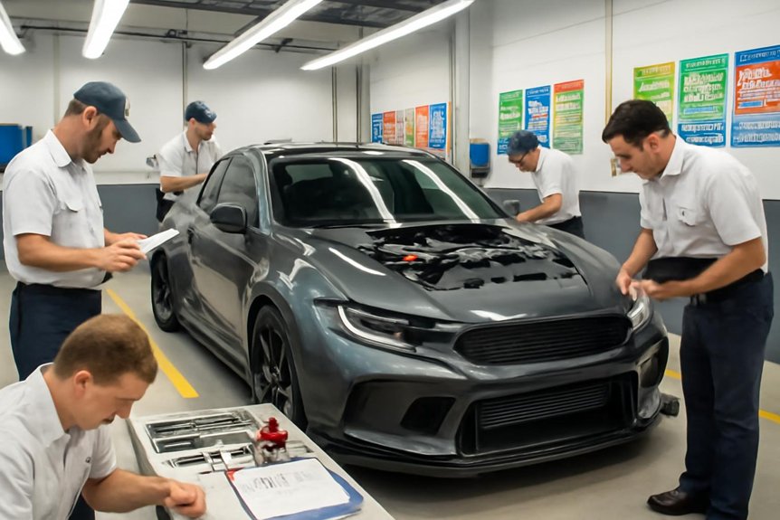 modified vehicle inspection requirements