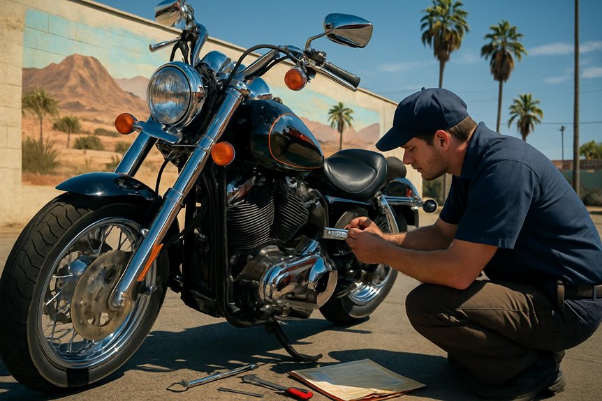 motorcycle vin inspections san bernardino