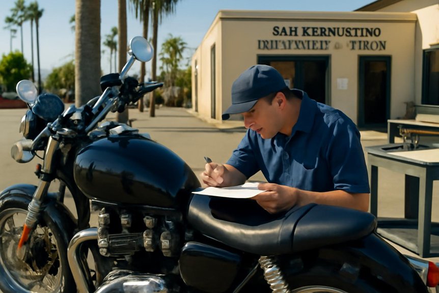 motorcycle vin verification process