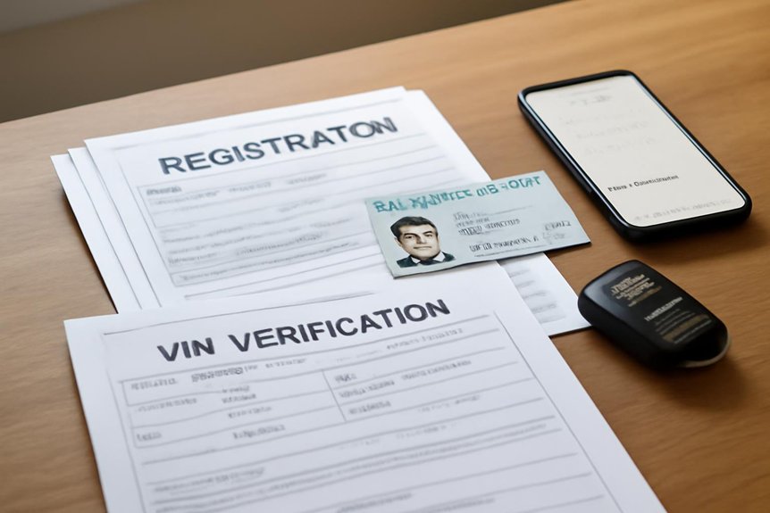 prepare necessary vin documents