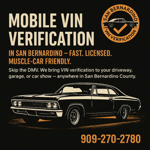 san bernardino vin verification