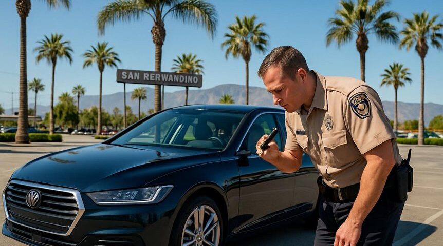 san bernardino vehicle verification