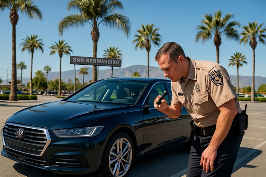 san bernardino vehicle verification
