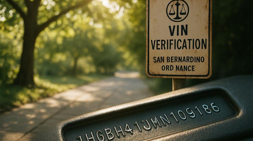 san bernardino vin verification laws