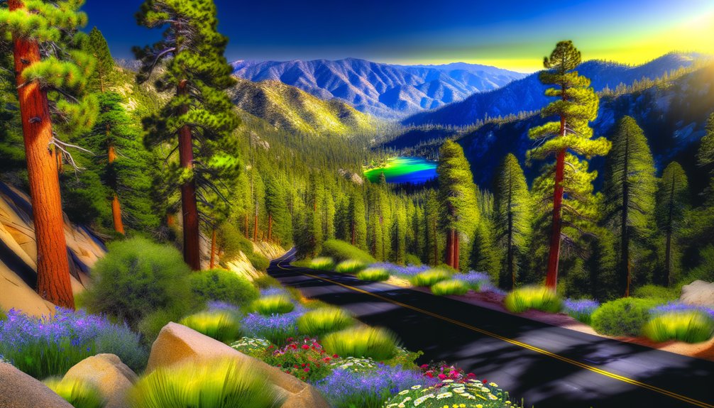 scenic journey to tranquility