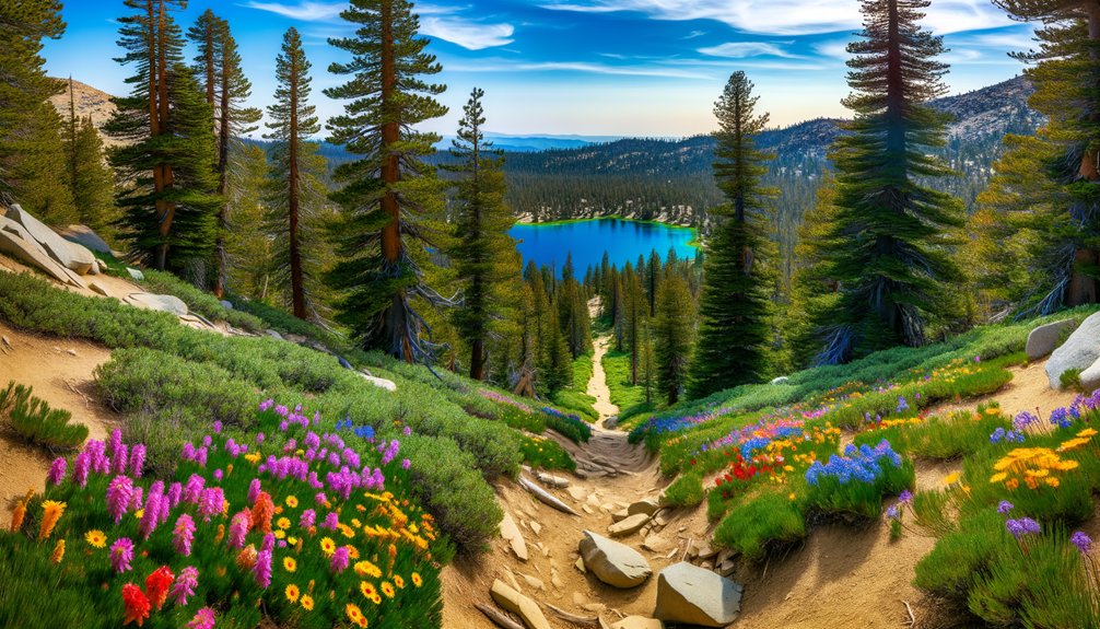 serene forest hiking escape