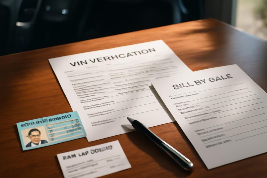 vehicle registration document requirements