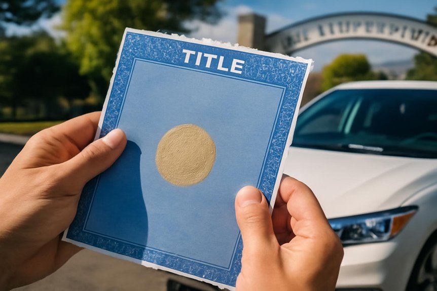 verify title and registration