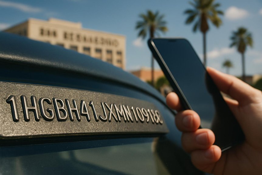 verify vehicle identity process