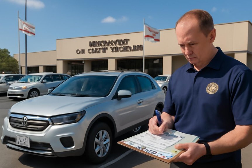 vin inspection document requirements