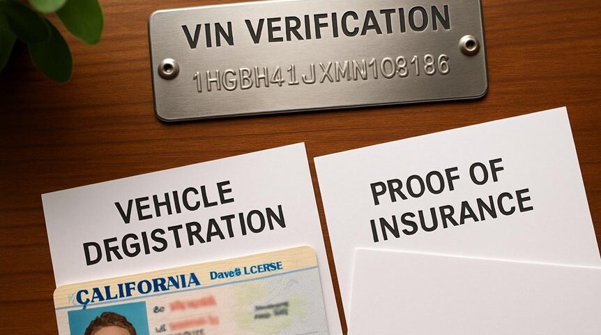 vin verification document requirements