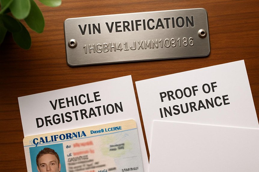 vin verification document requirements