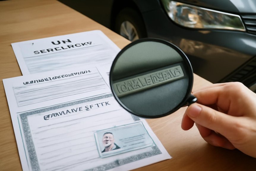 vin verification document requirements