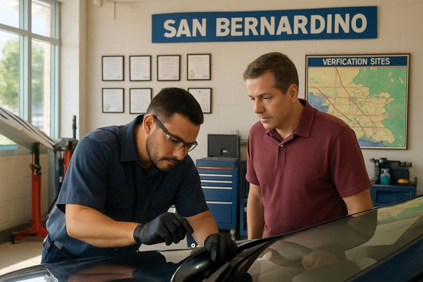 vin verification locations san bernardino