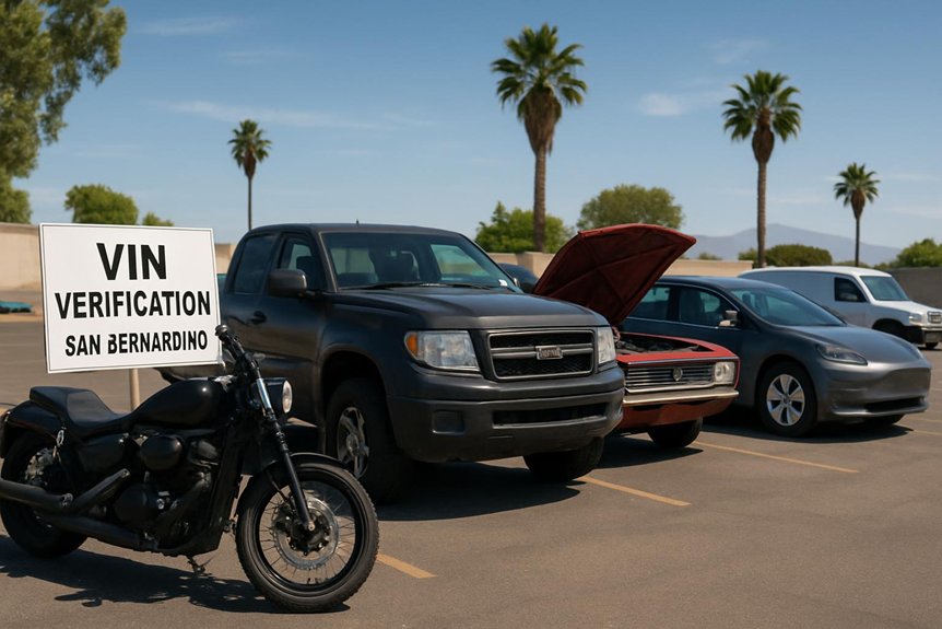 vin verification vehicle types