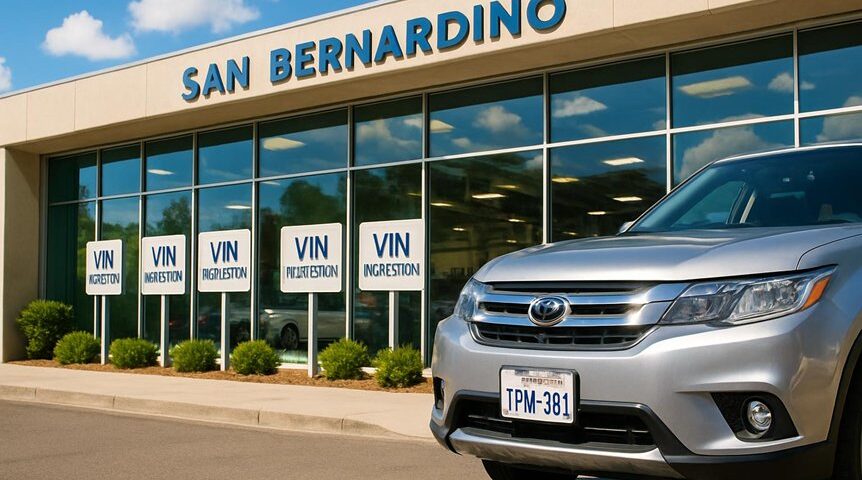 weekend vin inspection san bernardino