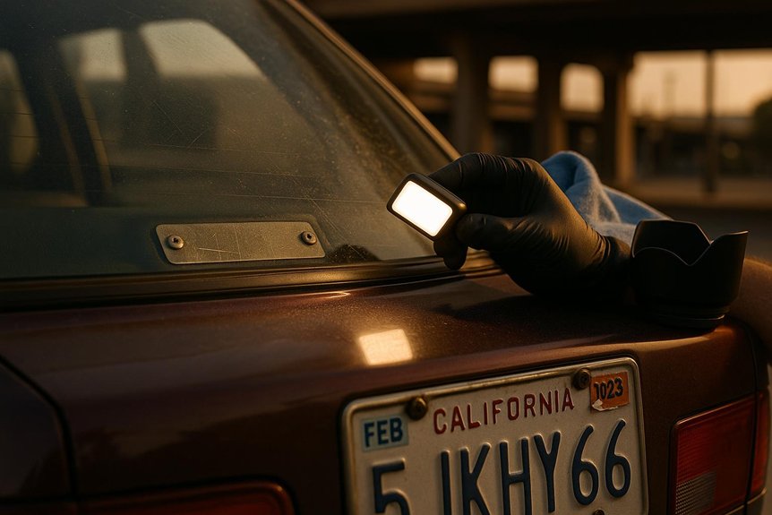 capturing vehicle identification documentation issues