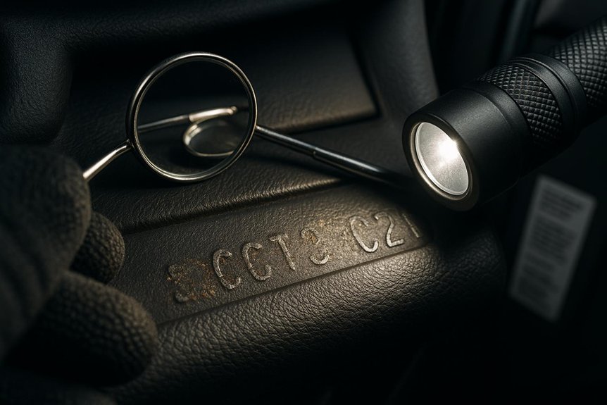 comprehensive cross checking vehicle identity verification