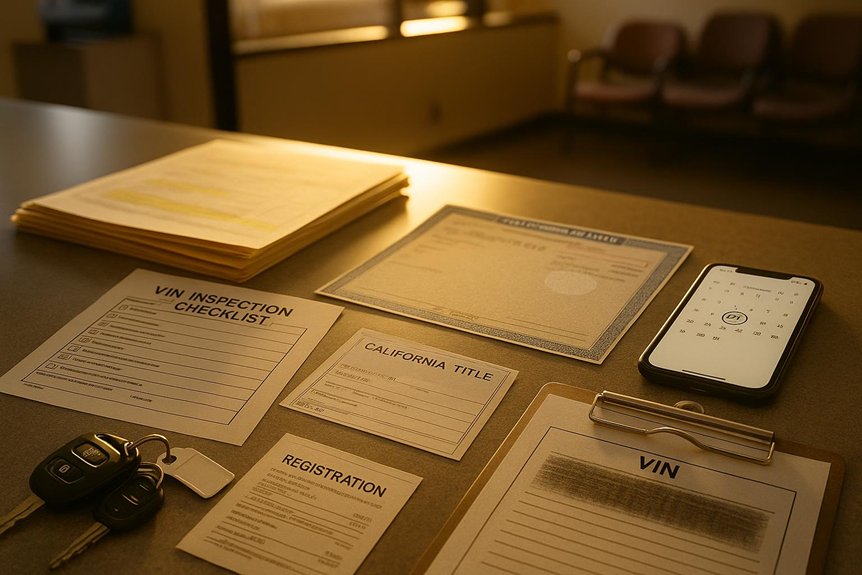 comprehensive documentation required for vin verification