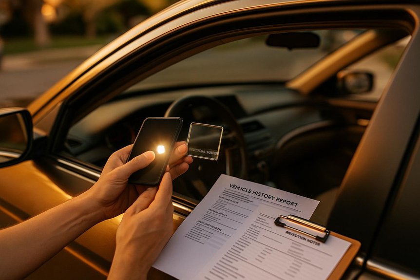 comprehensive vehicle documentation verification required