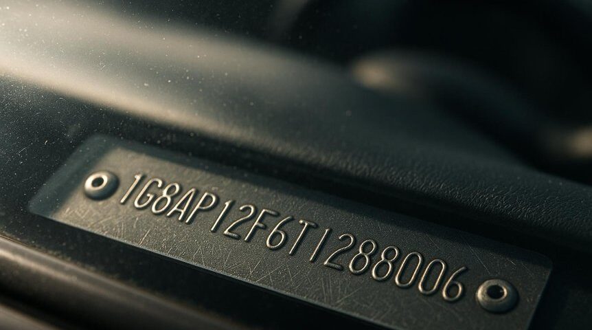 comprehensive vehicle identification number decoding