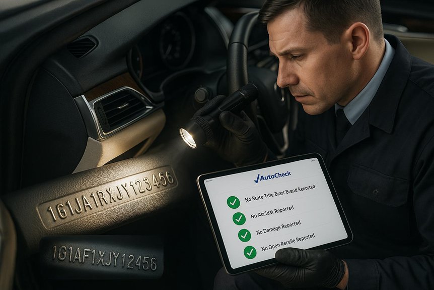 comprehensive vehicle verification for informed purchase