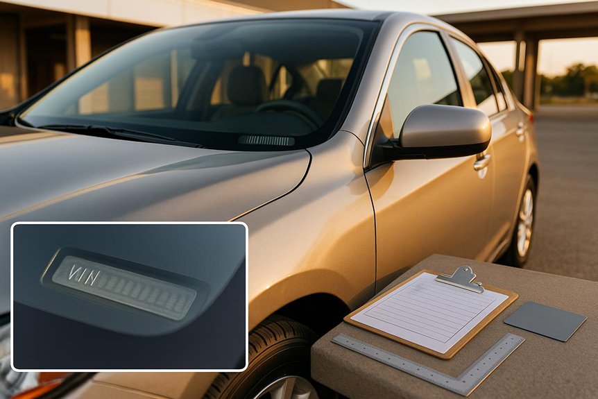 detailed vehicle documentation requirements compliance