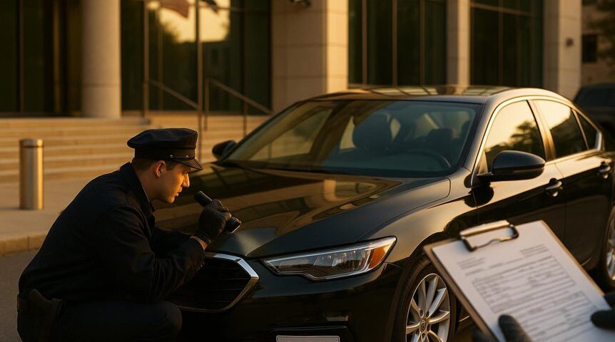 diplomatic vehicle verification for embassies