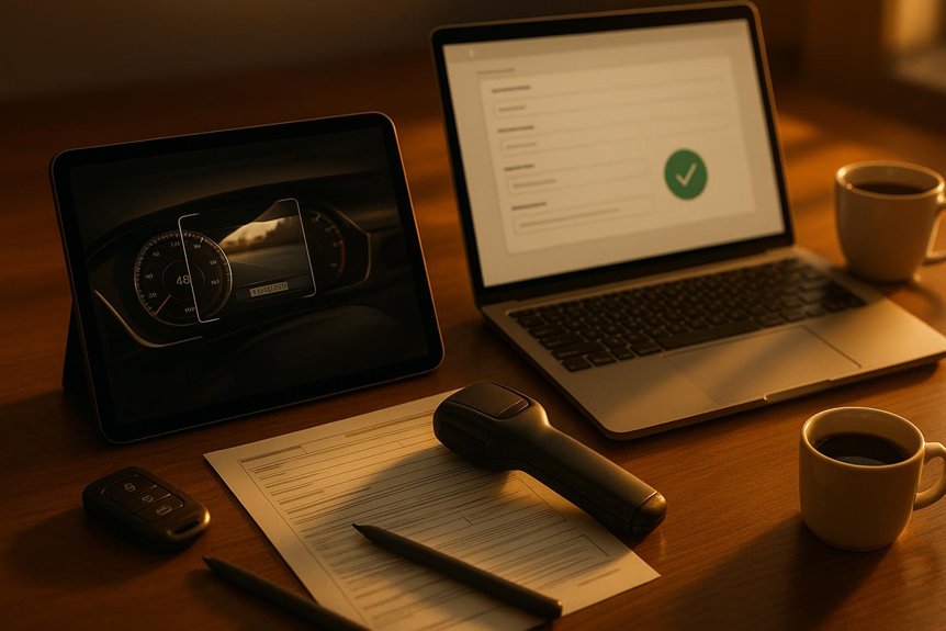 electronic vehicle registration