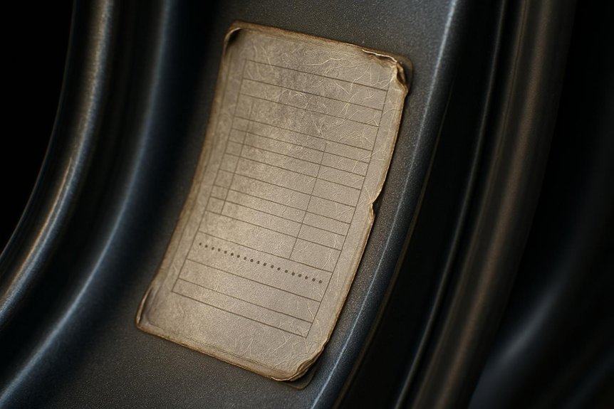 faded vin sticker verification standards