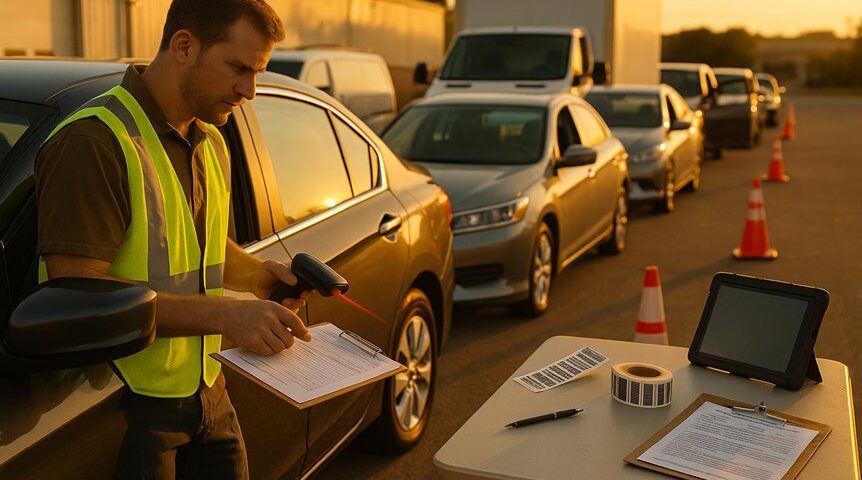 fleet vehicle identification processing