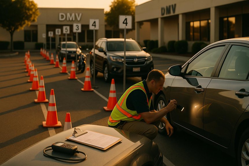 gather essentials for vin inspection