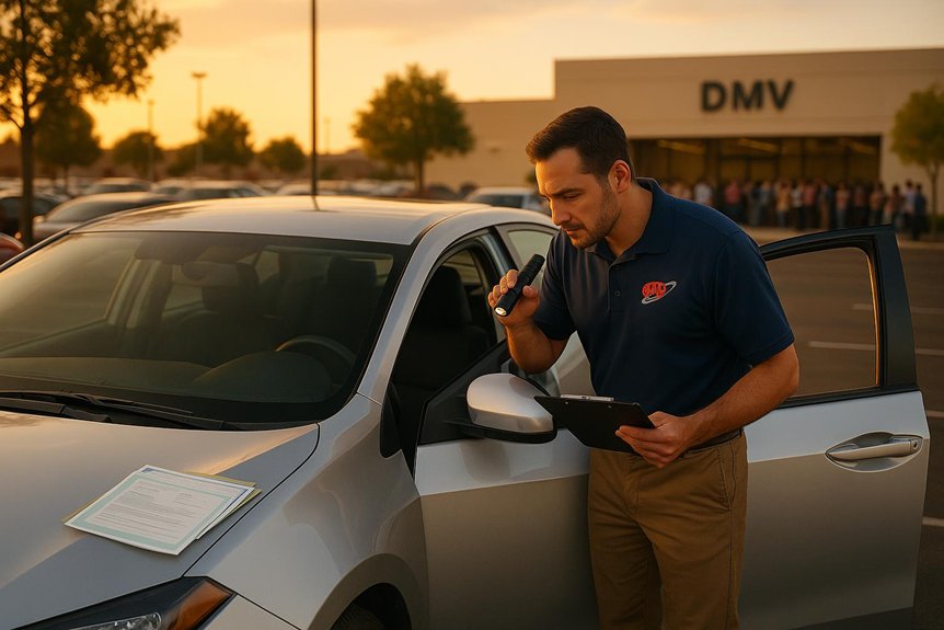 gather necessary vehicle documentation thoroughly