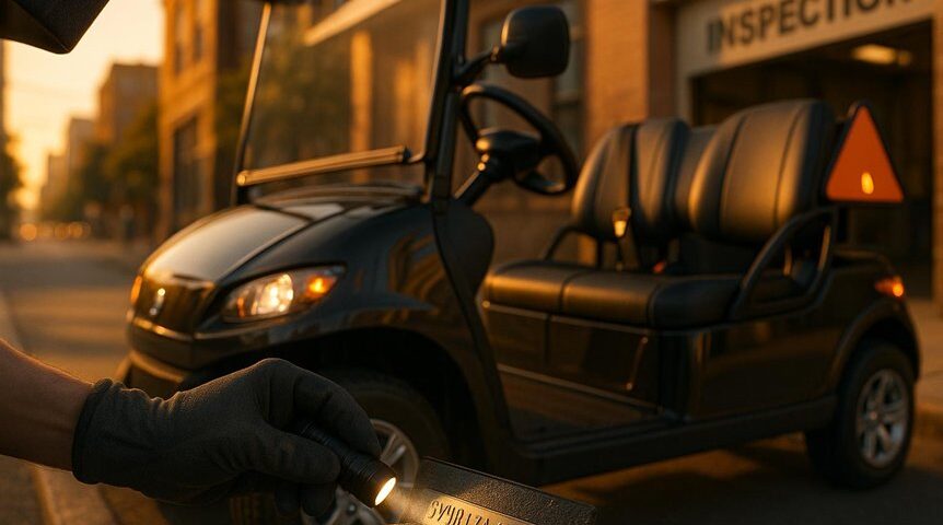 golf cart street legal verification