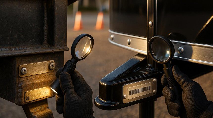 homemade vs manufactured trailer vin verification
