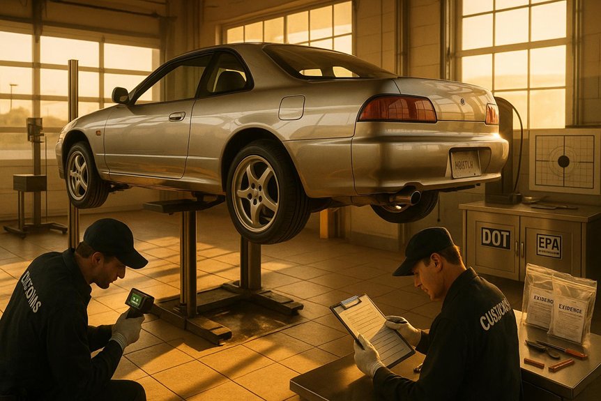 imported vehicles compliance regulations verification