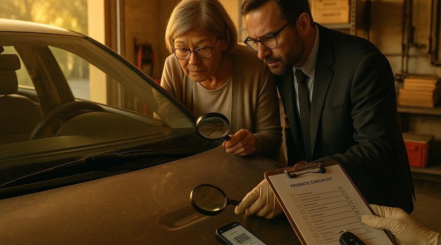 inherited car vin verification