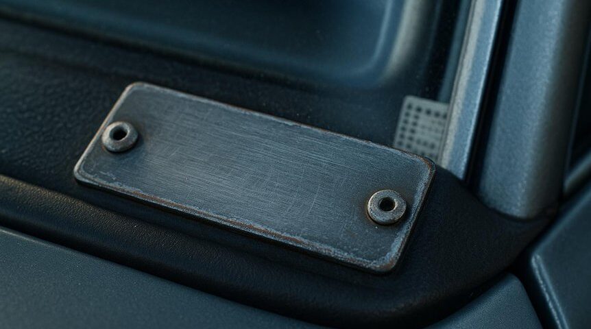 inspect vehicle identification number tampering
