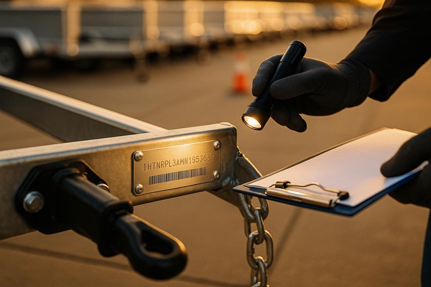 methodical step by step trailer verification process