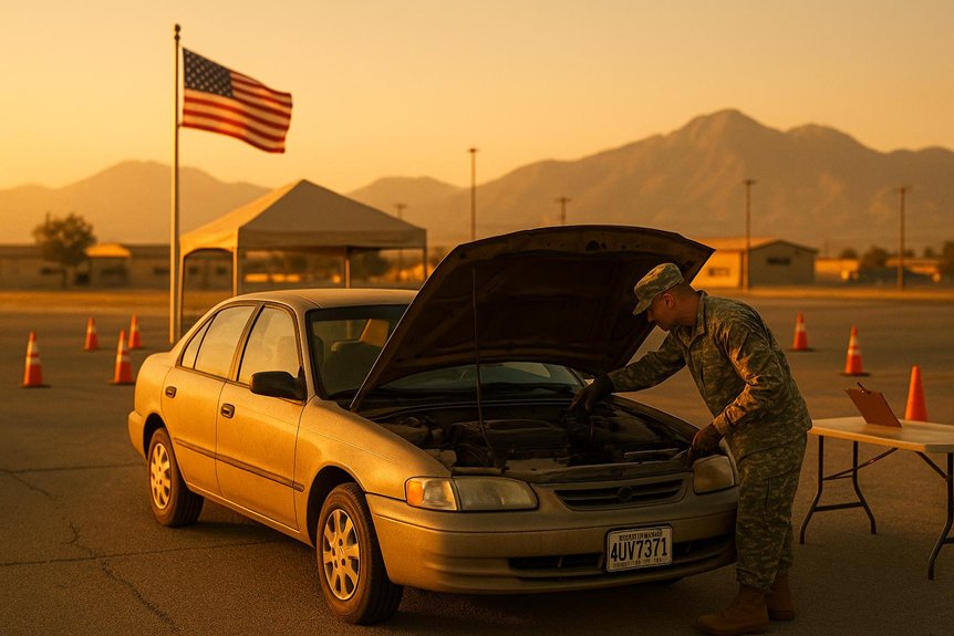 military vehicle verification exceptions