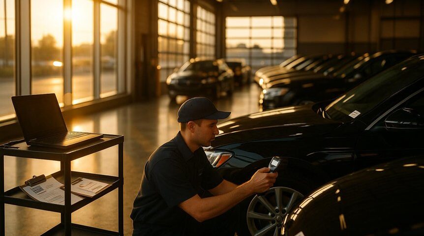 onsite fleet vehicle identification verification