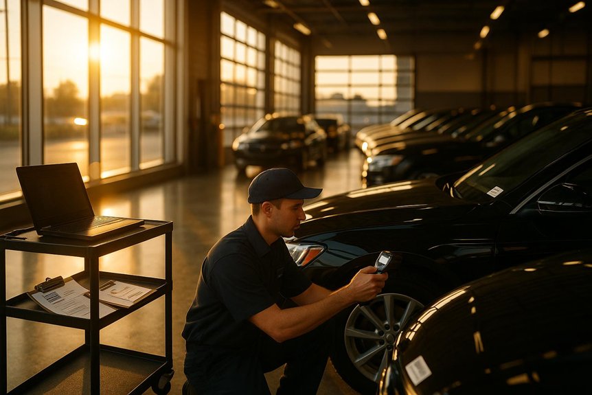 onsite fleet vehicle identification verification