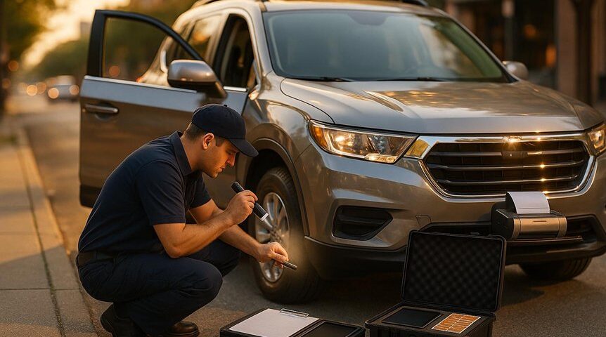 portable vehicle identification number verification