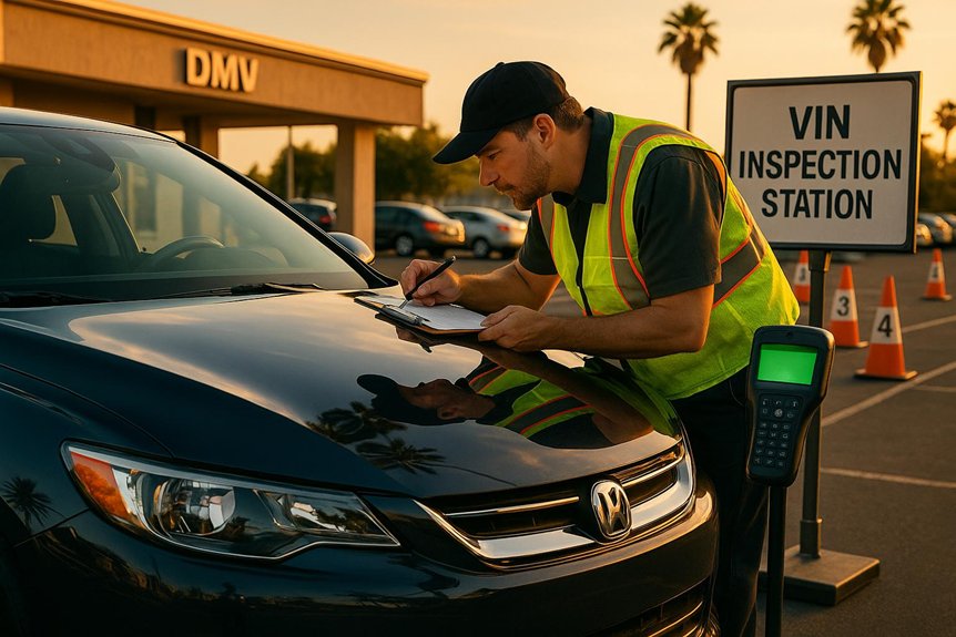 rapid vin verification for quick registration